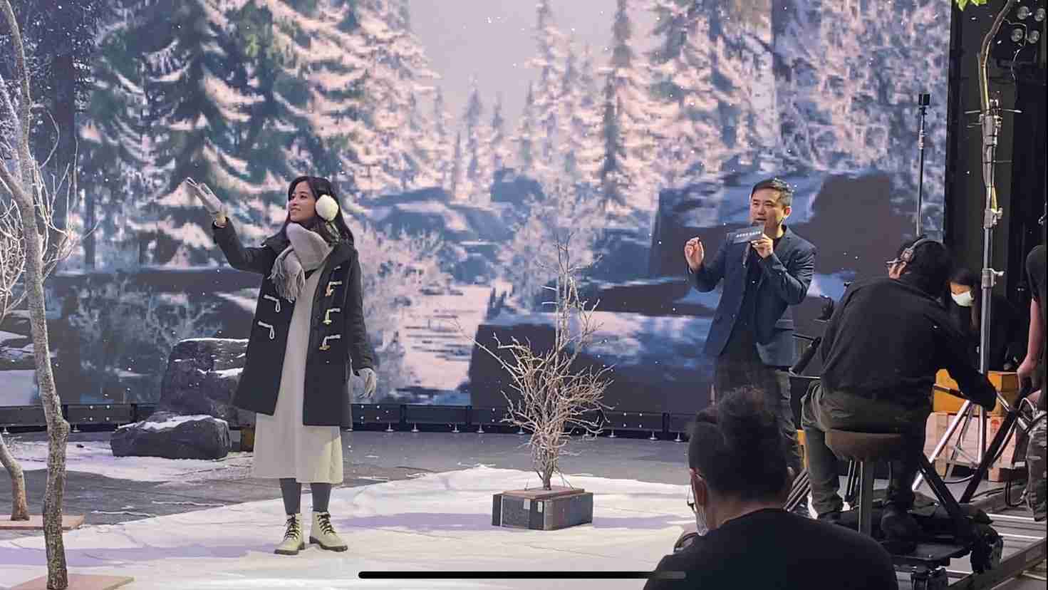 人生就是博以ALED先进显屏技术，，，与金马奖视觉特效团队“再现影像”携手合作打造LED虚拟摄影棚，，提供沉浸式表演体验，，，，并精简拍摄成本与时间